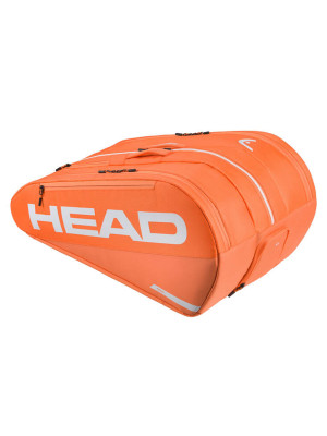 Raqueteira de Tênis Head Tour XL para 12 Raquetes - Laranja Fluor